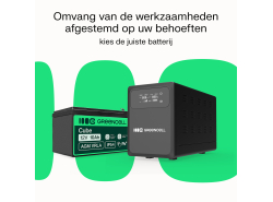 Green Cell UPS 1200VA 800W Unterbrechungsfreie Stromversorgung mit LCD Display