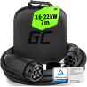 GC Snap EV Laadkabel Type 2 11kW 22kW 7m voor Tesla Model 3 S X Y, Kia EV6, Hyundai IONIQ 5, Peugeot e-208, Ford Mach-E