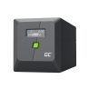 Noodstopcontact UPS Greencell 1000VA 600W PowerProof met LCD-scherm