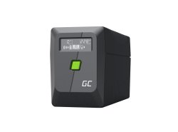 UPS noodvoeding Greencell 650VA 360W PowerProof met LCD-display