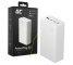 Greencell PowerPlay 30 - witte powerbank met 30 000mAh, 22,5W, 4 poorten