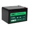 Greencell AGM VRLA 12V 12Ah onderhoudsvrije accu voor kassasystemen, speelgoed, camera's (151x98.5x95mm)