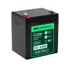Greencell AGM VRLA 12V 4.5Ah onderhoudsvrije accu voor kassa's, speelgoed, camera's (90x70x106mm)
