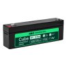 Greencell AGM VRLA 12V 2.5Ah onderhoudsvrije accu voor kassa, speelgoed, camera (178x36x66mm)