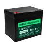 Greencell AGM VRLA 12V 80Ah onderhoudsvrije accu voor UPS, weegschalen, camper (260x168x216mm)
