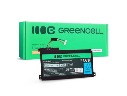 Batterij Greencell voor Asus C31N1912 / B31N1912 3HWPP ASUS VivoBook 14: E410MA, L410MA, E410KA, E510MA, F414MA, L510MA, R522MA