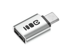 OTG adapter Greencell 2.4A USB-C naar USB-A dataoverdracht 480 Mbps 12W aluminium
