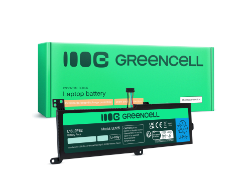 Green Cell Batterij L16C2PB2 L16M2PB1 voor Lenovo IdeaPad 3-15ADA05 3-15IIL05 320-15IAP 320-15IKB 320-15ISK 330-15AST 330-15IKB