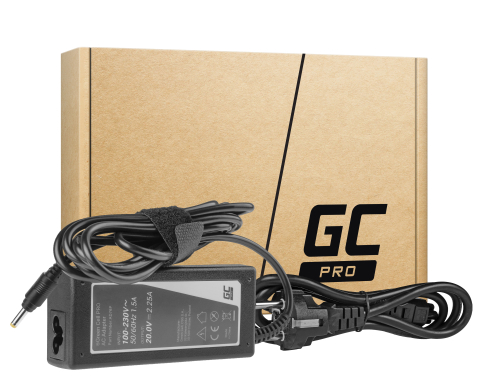 Voeding / oplader Green Cell PRO 20V 2.25A 45W voor Lenovo IdeaPad 110 110-15 100-15IBY 110-15IBR 320-15ISK 320-15AST S145-14AST