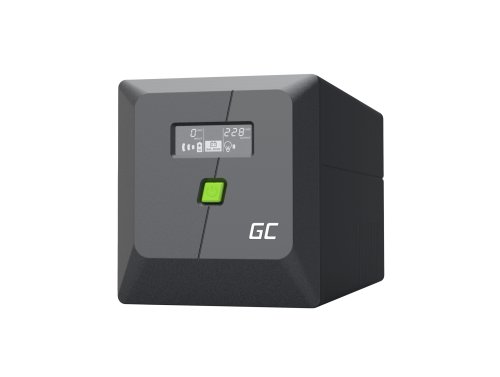 Zonder stroomvoorziening UPS Greencell 1000VA 700W PowerProof met LCD-display