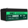 Green Cell® AGM 12V 3.3Ah VRLA batterij Accu voedingsaccu speelgoed voor kinderen Alarmsystemen