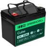 Green Cell® AGM 12V 33Ah VRLA batterij Accu voedingsaccu maaier scooter boot vissersboot tuinhuis