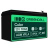 Green Cell® AGM 12V 10Ah VRLA batterij Accu voedingsaccu UPS geluidsinstallaties energiereserve Back-UPS