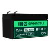 Green Cell® AGM 12V 1.3Ah VRLA batterij Accu voedingsaccu speelgoed voor kinderen Alarmsystemen