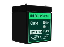 Green Cell® AGM 12V 4.5Ah VRLA batterij Accu voedingsaccu speelgoed voor kinderen Alarmsystemen