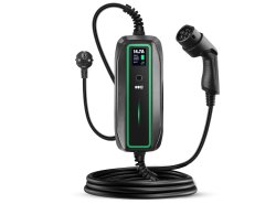 Green Cell Mobiele Oplader 3.6kW Type 2 - Schuko 6.5m GC PowerCable voor EV Elektrische Auto's en Plug-In Hybriden PHEV