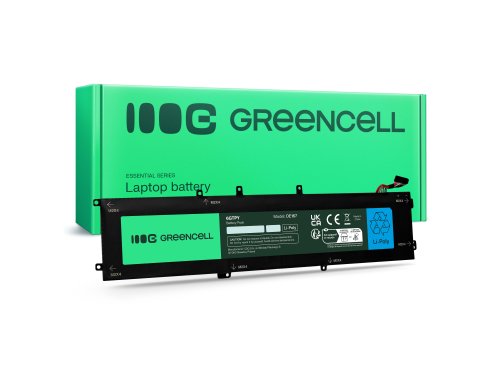 Greencell batterij voor Dell 6GTPY GPM03 Dell Precision 5530 5520 5540 XPS15