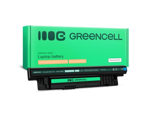 Green Cell Batterij XCMRD voor Dell Inspiron 15 3521 3531 3537 3541 3542 3543 15R 5521 5537 17 3737 5748 5749 17R 3721 5721 5737