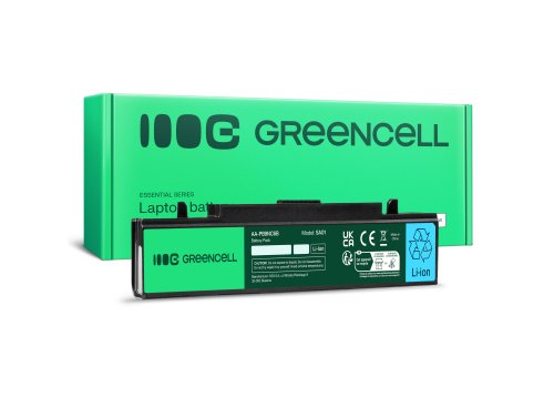 Green Cell Batterij AA-PB9NC6B AA-PB9NS6B voor Samsung R519 R522 R525 R530 R540 R580 R620 R780 RV510 RV511 NP300E5A NP350V5C