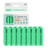 16x Oplaadbare batterijen AAA R3 950mAh Ni-MH accu's Green Cell