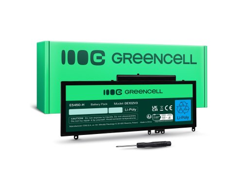 Green Cell Batterij G5M10 0WYJC2 voor Dell Latitude E5250 E5450 E5550