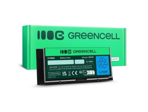 Green Cell Batterij FV993 FJJ4W PG6RC R7PND voor Dell Precision M4600 M4700 M4800 M6600 M6700 M6800