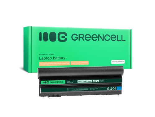 Green Cell Batterij M5Y0X voor Dell Latitude E6420 E6430 E6520 E6530 E5420 E5430 E5520 E5530 E6440 E6540 Vostro 3460 3560