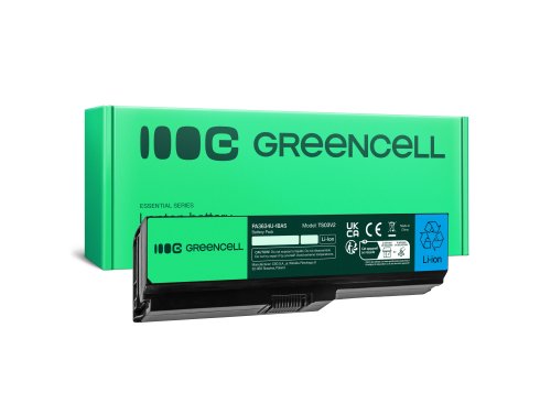 Green Cell Batterij PA3634U-1BRS voor Toshiba Satellite A660 A665 L650 L650D L655 L670 L670D L675 M300 M500 U400 U500