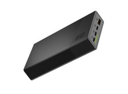 Green Cell PowerPlay20s Powerbank 20000mAh 22,5W PD USB C met snelladen voor iPhone 15 14 13 12 11 X, Samsung Galaxy S24