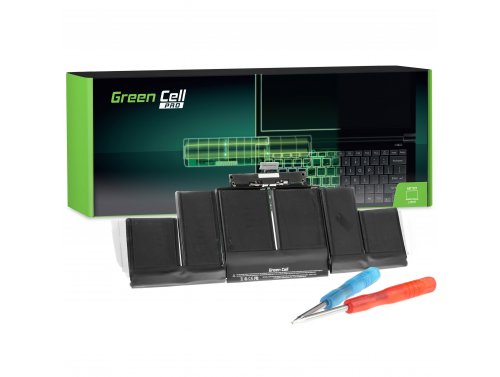 Green Cell PRO Laptop Accu A1494 voor Apple MacBook Pro 15 A1398 (Late 2013 Mid 2014)