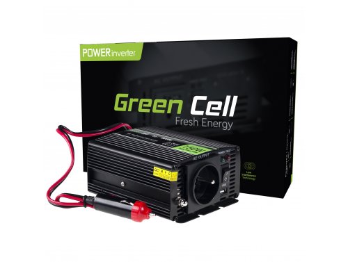 Green Cell ® 150 W / 300 W Spanningsomvormer Omvormer 12V tot 230 V Omvormer USB