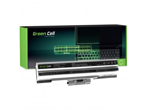 Batterij voor SONY VAIO PCG-41112M Laptop 4400 mAh 11.1V / 10.8V Li-Ion- Green Cell