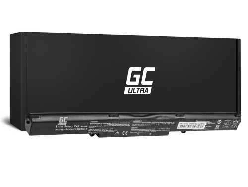 Batterij voor Asus F550DP-XX043H Laptop 3400 mAh 14.4V / 14.8V Li-Ion- Green Cell