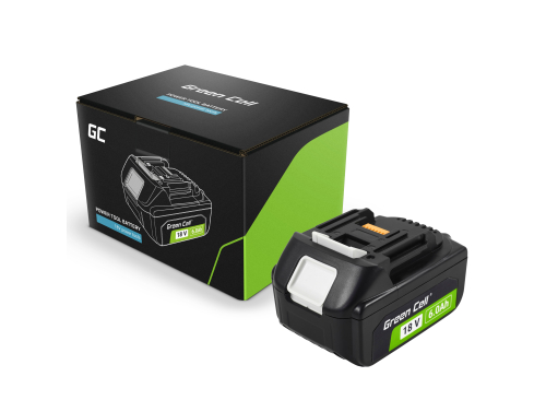 Green Cell Li-Ion (18V 6Ah) Accu voor Makita LXT Vervangende batterij voor BL1860 BL1860B