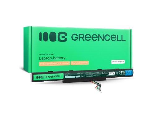Batterij voor Acer Aspire E17 E5-774 Laptop 2200 mAh 14.8V / 14.4V Li-Ion- Green Cell